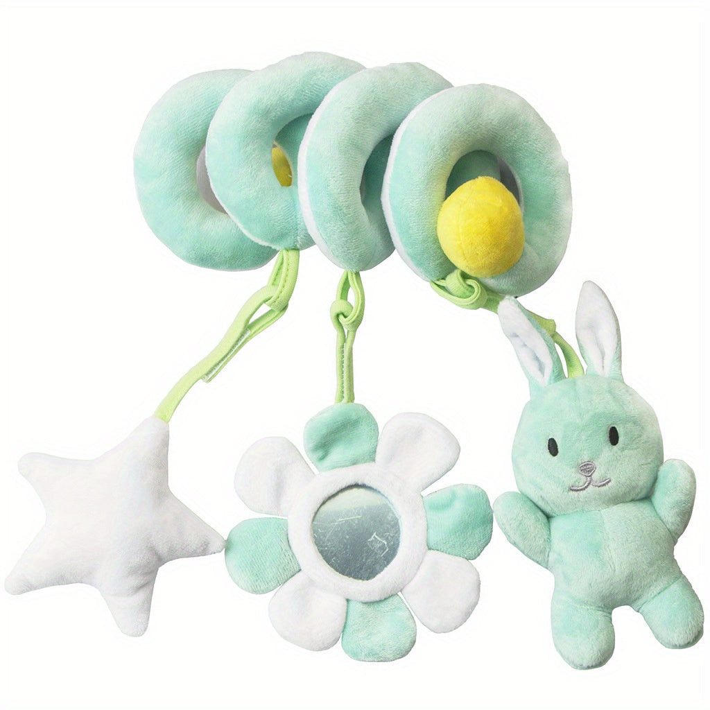 High Contrast Baby Spiral Hanging Toy, Sensory Toy for Newborns