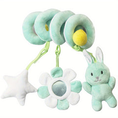 High Contrast Baby Spiral Hanging Toy, Sensory Toy for Newborns