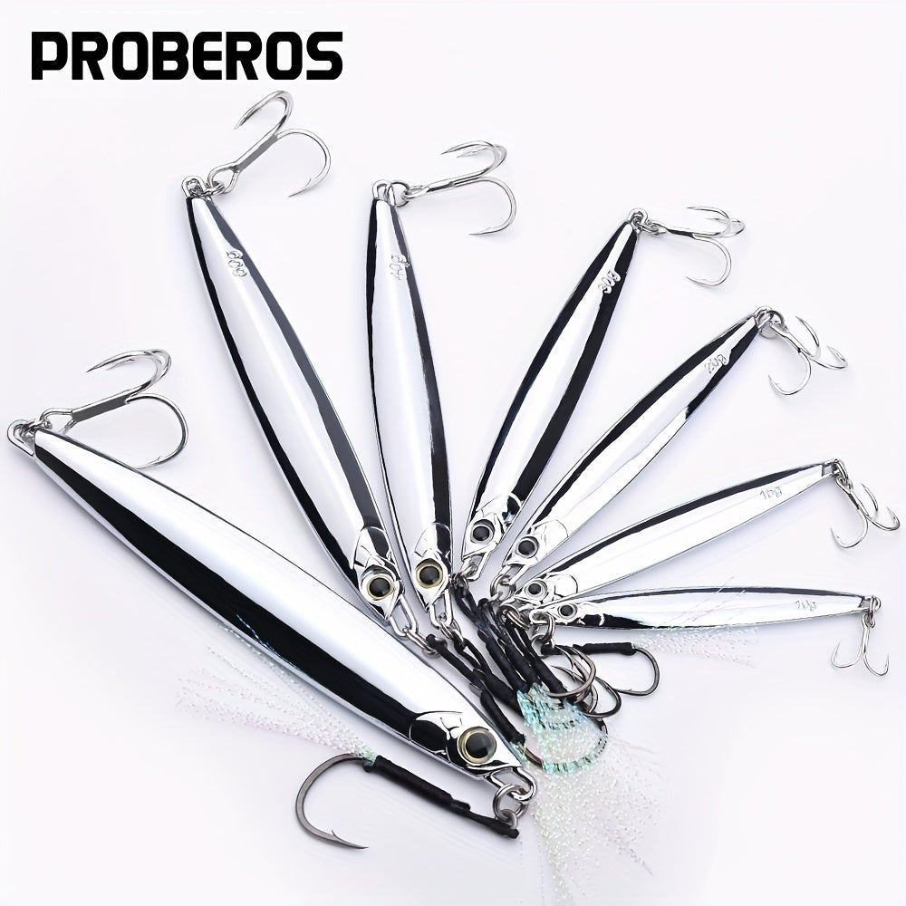 Proberos 1pc Metal Jig Fishing Lure for Saltwater