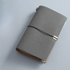 A6 Creative Notebook Travel Book Card Storage Bag Brown Paper 96 Sheets