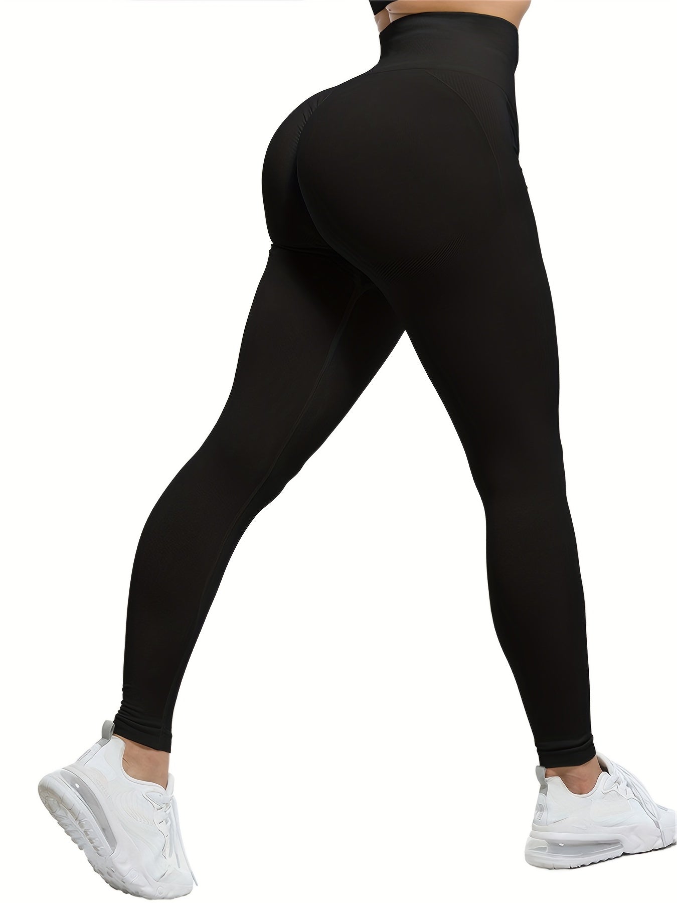 Women's Seamless Hip High Waist Yoga Pants for Gym & Workout