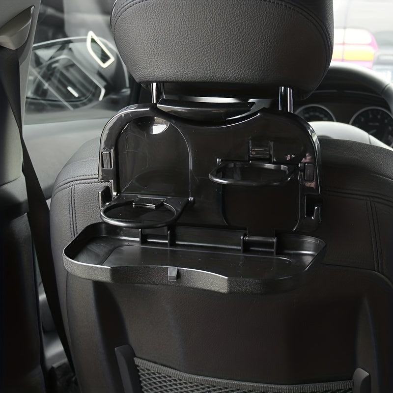 Universal Car Food Tray Holder - Convenient Rear Seat Dining and Travel