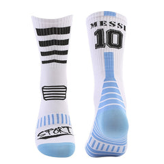 Men's Anti-Skid Calf Socks for Running, Cycling, Football