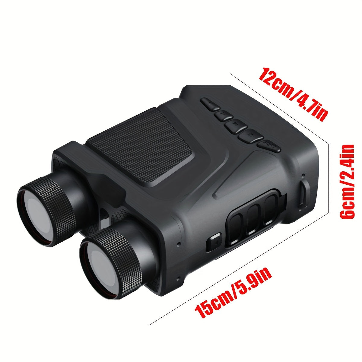 R12 HD Night Vision Goggles 1080P Digital Infrared Video & Photo Recording