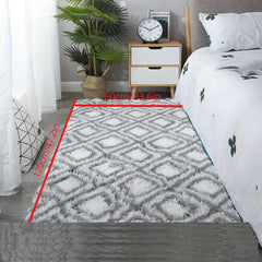Plush Shag Area Rug Soft Indoor Moroccan Rugs for Bedroom Living Room