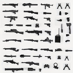 53 Weapon Parts for Various Weapons and Equipment
