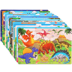Wooden Jigsaw Puzzles for Kids - Educational Toys for Early Learning