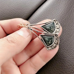 Glass Pendant Earrings Men's Casual Jewelry Accessories