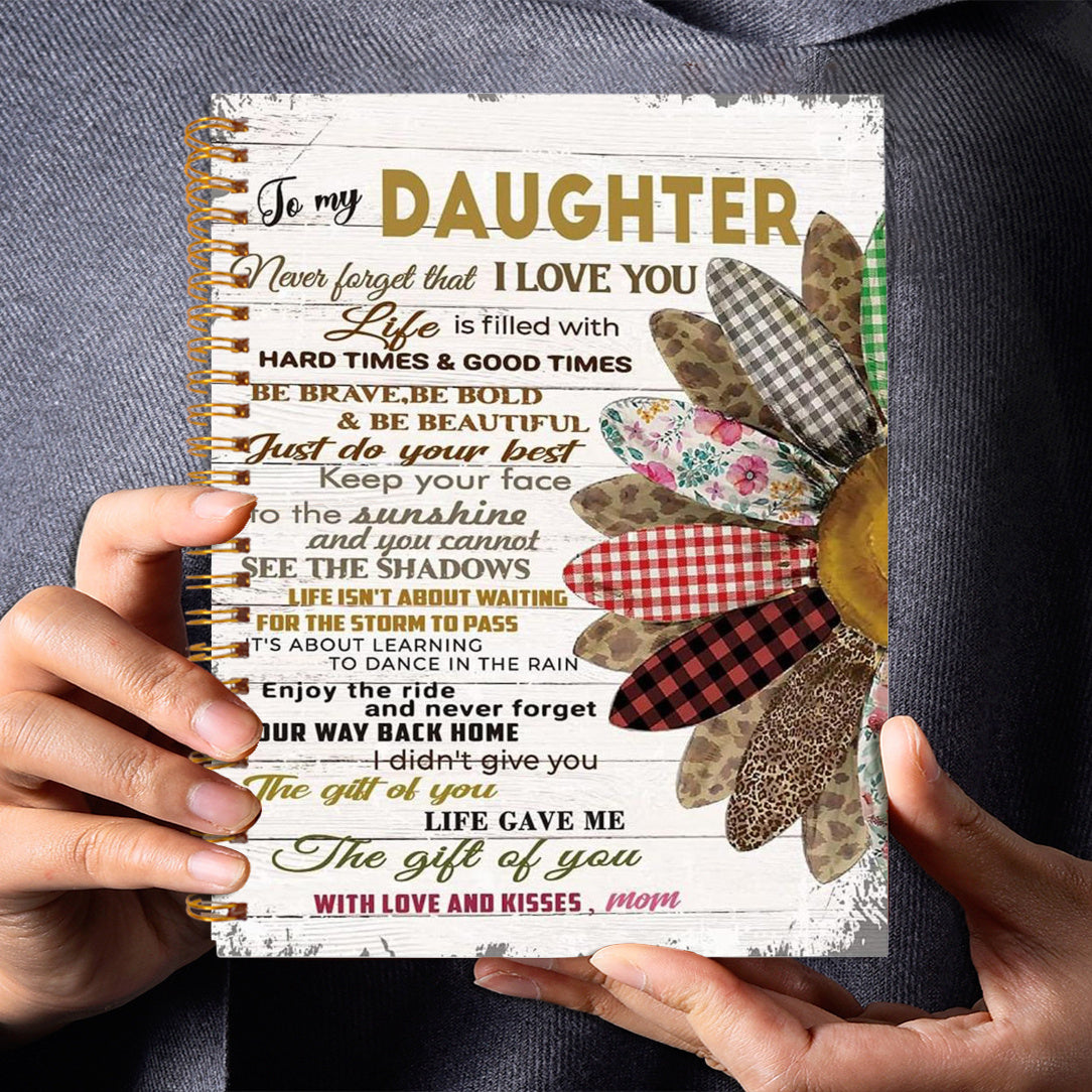 Inspirational Daughter Notebook Motivational Quotes 50 Pages