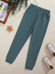 HERO Letter Print Boys Sweatpants Active Jogger Sports Pants