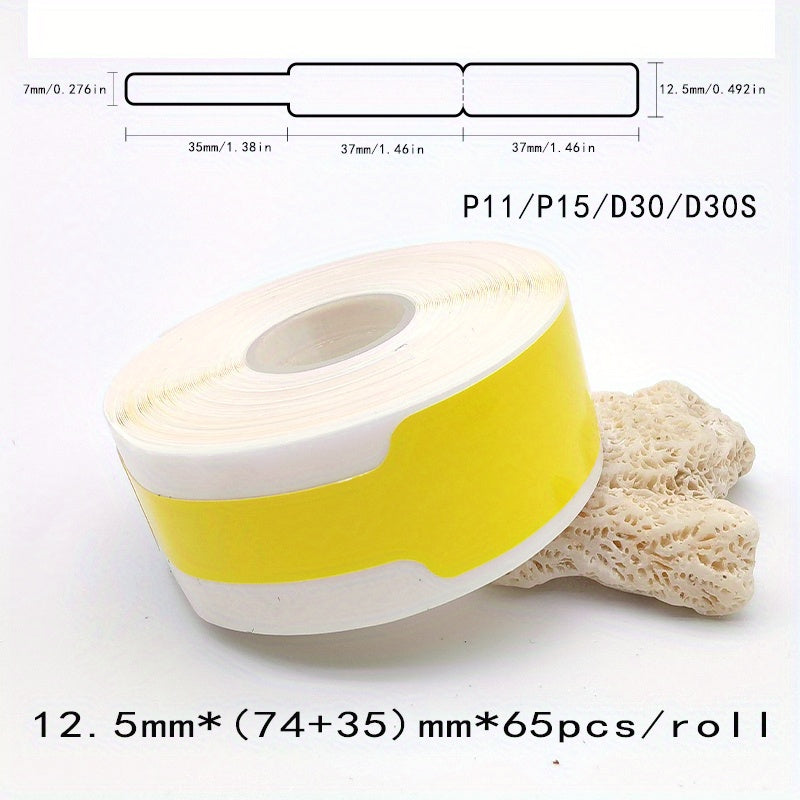D30 Cable Label Paper for P11 Thermal Self-adhesive Waterproof Sticker