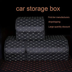 Car Trunk Organizer Storage Box Collapsible Auto Cargo Storage Container