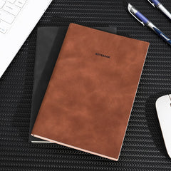 Soft Leather Cover Notepad 120 Pages