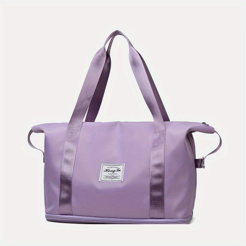 Dry Wet Separation Duffel Bag Portable Travel Gym Bag