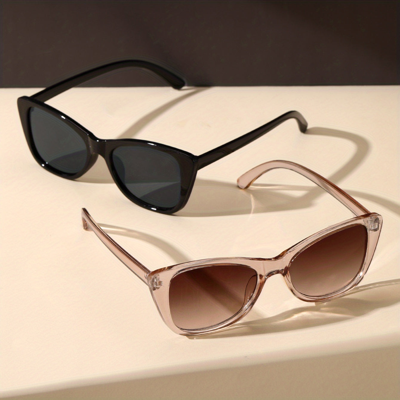 Cat Eye Sunglasses UV400 Anti Glare Casual Glasses for Driving Travel