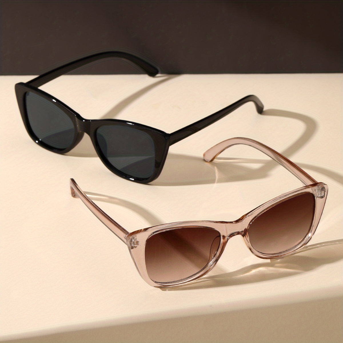 Cat Eye Sunglasses UV400 Anti Glare Casual Glasses for Driving Travel