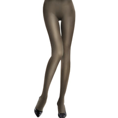 Opaque Elastic Pantyhose High Waist Women's Stockings