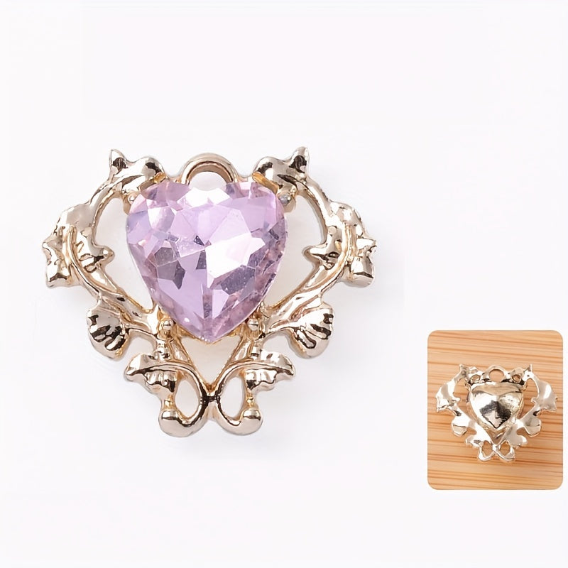 Multicolor Crystal Pendant Chain Pendant For Necklace