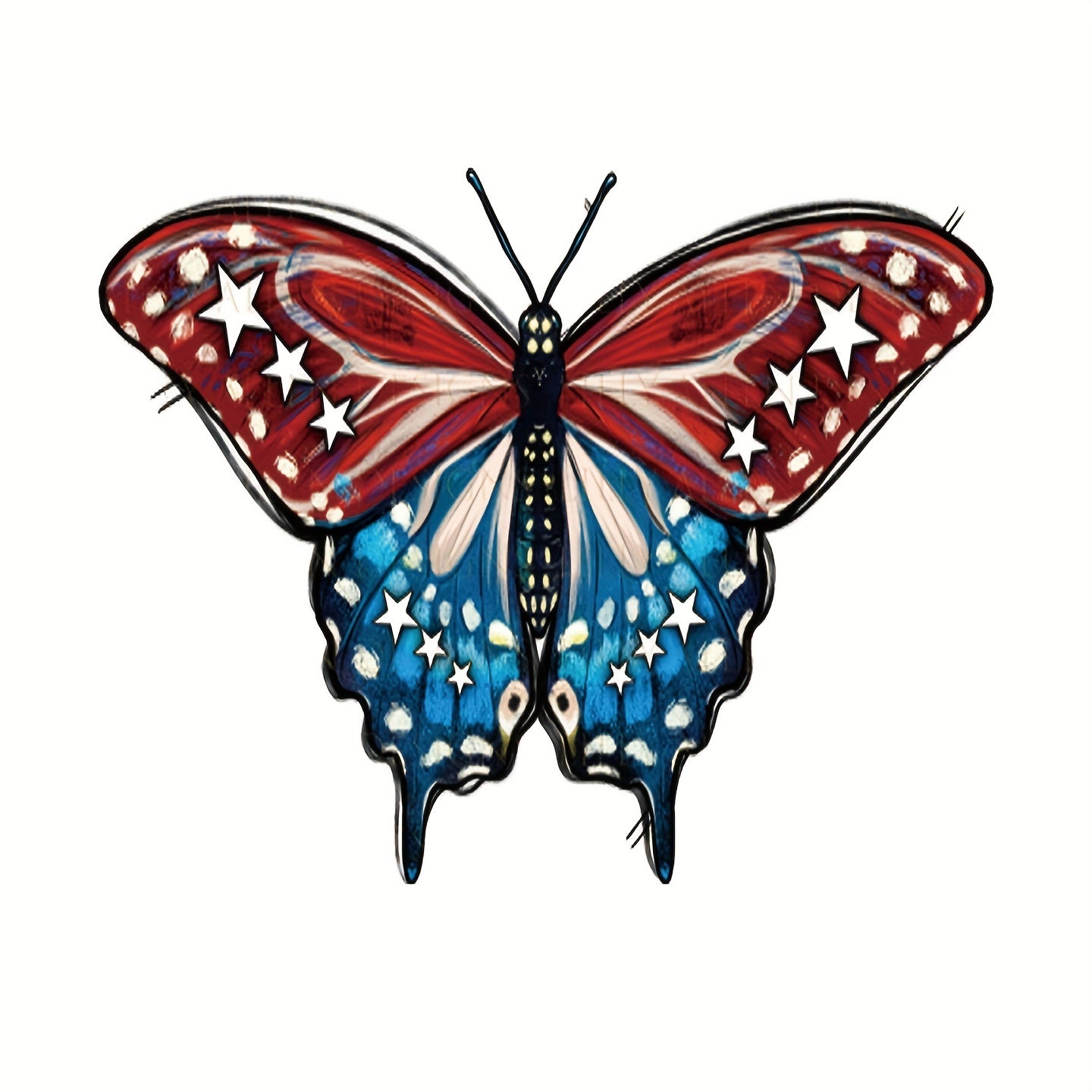 Butterfly Iron On Patches For Clothing Pillow Bag Sticker