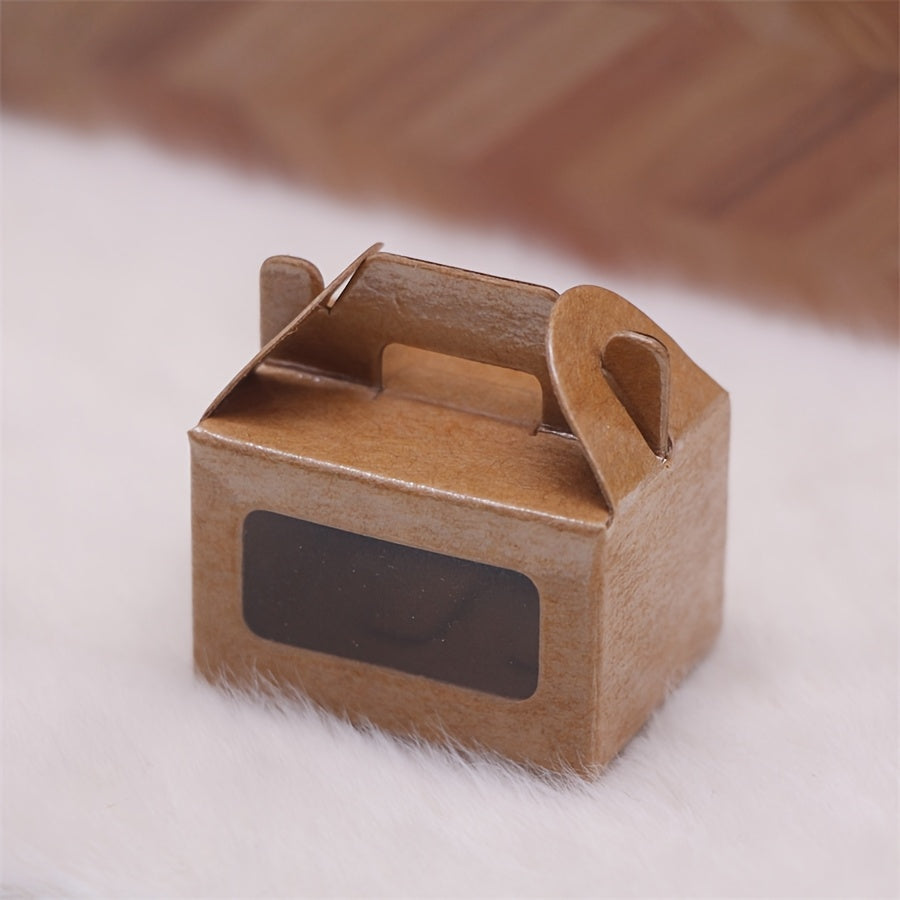 Mini Dollhouse Baking Dessert Box Model Ornament