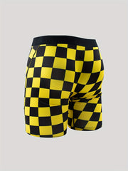 Men's Stretchy Boxer Briefs Comfortable Leopard Print Underwear