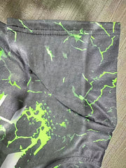 Kids' Block & Sword Graphic T-shirt & Stretchy Shorts Set for Outdoor