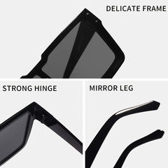 Men's Large Frame One Piece Sunglasses 6 Styles