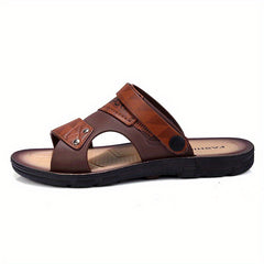 Men's Open Toe Rubber Sole Outdoor Casual Sandals