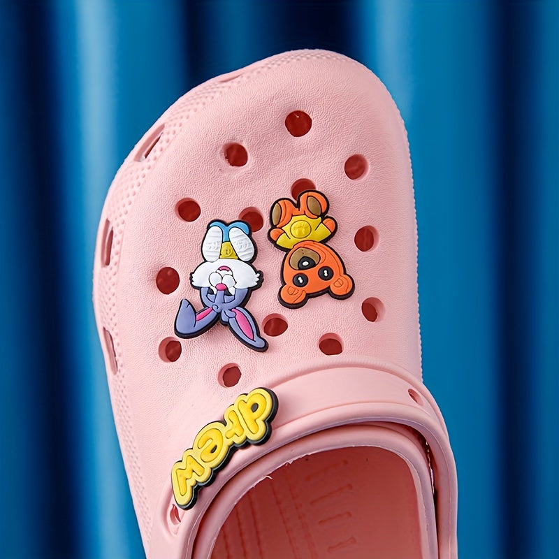 Women's Cartoon Decor Clogs Slip On Shoes