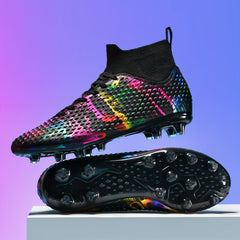 Boy's High Top Non Slip Football Cleat With Spikes