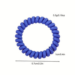 Colorful Gradient Phone Hair Ring Women's Hair Rope Hair Accessories
