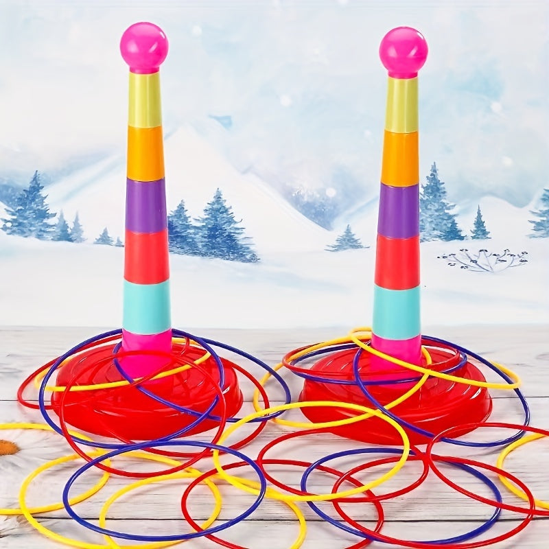 Kids Hoop Toy Parent-child Indoor Outdoor Puzzle Game Competition