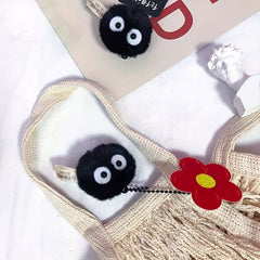 Cute Small Ball Plush Keyring Bag Pendant Ornament