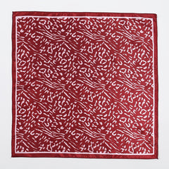 Small Square Satin Scarf Solid Graffiti Leopard Print Head Wrap Hair Accessories
