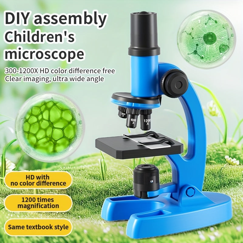 Educational Microscope with 200X 1200X Magnification Ideal Gift