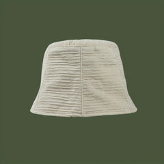 Mesh Ruched Bucket Hat Sunshade Basin Hat