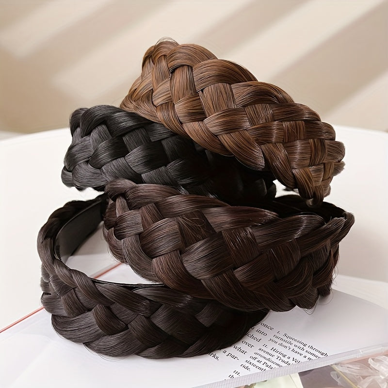Fluffy Headband Wig Hairband Twist Head Hoop Hair Clip Hair Accessories