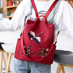 Women's Minimalist Large Capacity Backpack Girls Travel Bag