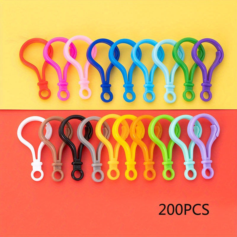 100-500pcs Men's Casual Key Chain Hooks Novelty Key Ring