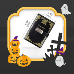 Lock Diary Canvas Notebook Son Notepad Student Retro Handbook