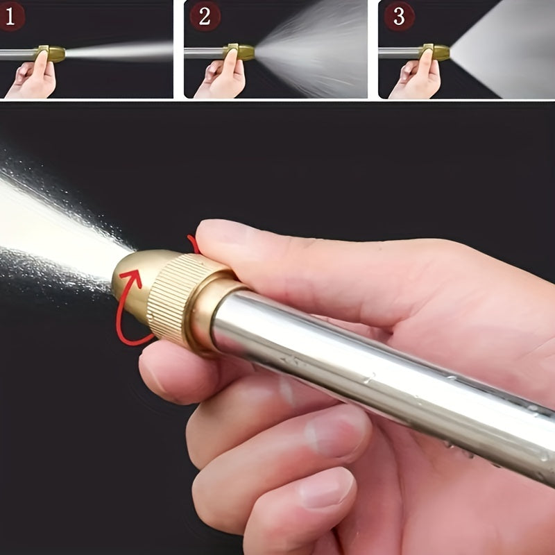 Aluminum Alloy Coated Metal Gun Body Copper Plated High Pressure Car Wash Gun