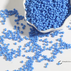 500pcs Colorful Glass Pearl Bead Jewelry Accessory