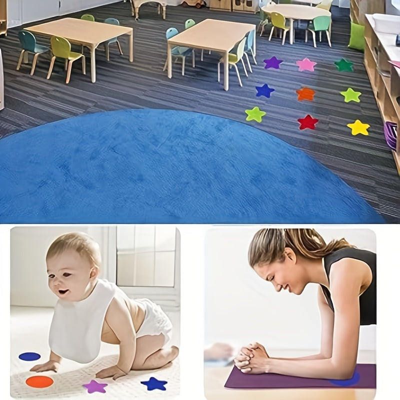 30pcs 10 Carpet Markers 6 Colors Star Carpet Markers For Teachers Preschool