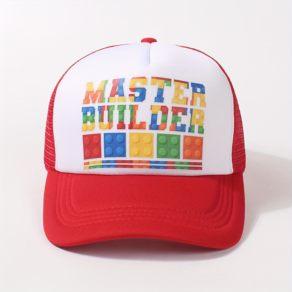 Mesh Breathable Red Baseball Cap Adjustable Casual Dad Hats For Women