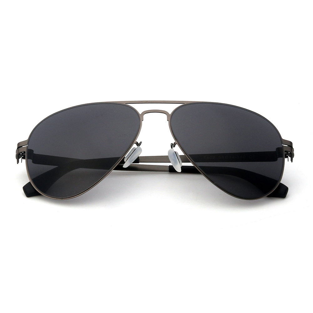 High Stainless Steel Polarized Sunglasses For Men 3 Colors Ultralight