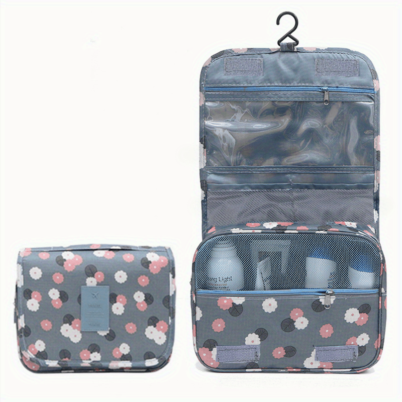 Nylon Hook Cosmetic Bag Large Capacity Hanging Toiletry Bag