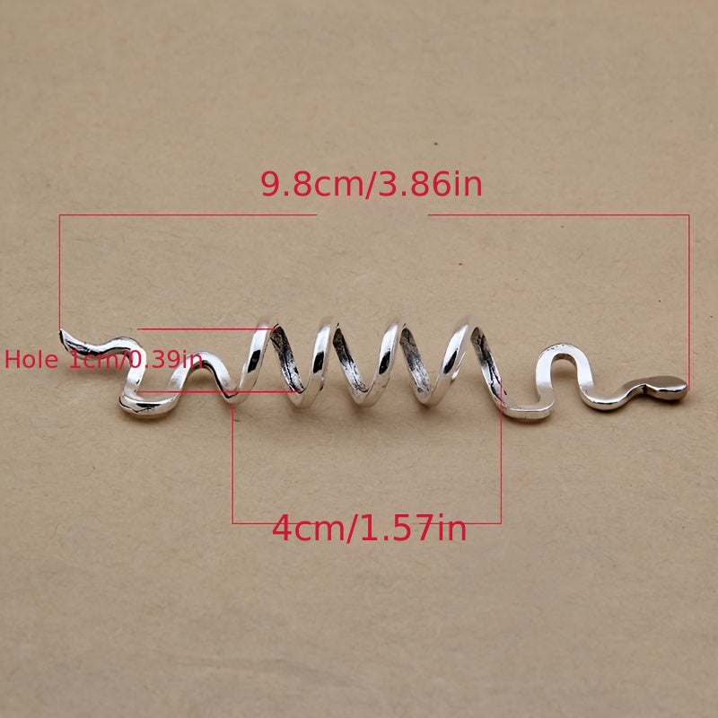 Snake Hair Jewelry For Women Braids Serpent Dreadlock Rings Hair Beads