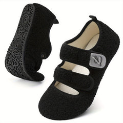 Women's Plush Flat Shoes Comfort Indoor & Outdoor Slippers