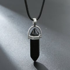 Natural Stone Energy Collar Necklace