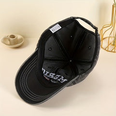 Vintage AMERICA Embroidered Baseball Cap for Men Women